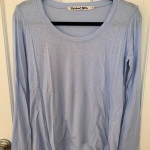 Michael Stars Soft Blue Long Sleeve Top